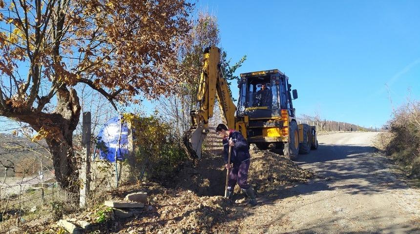 Belediyeden yeni aboneler i&ccedil;in şebeke hattı