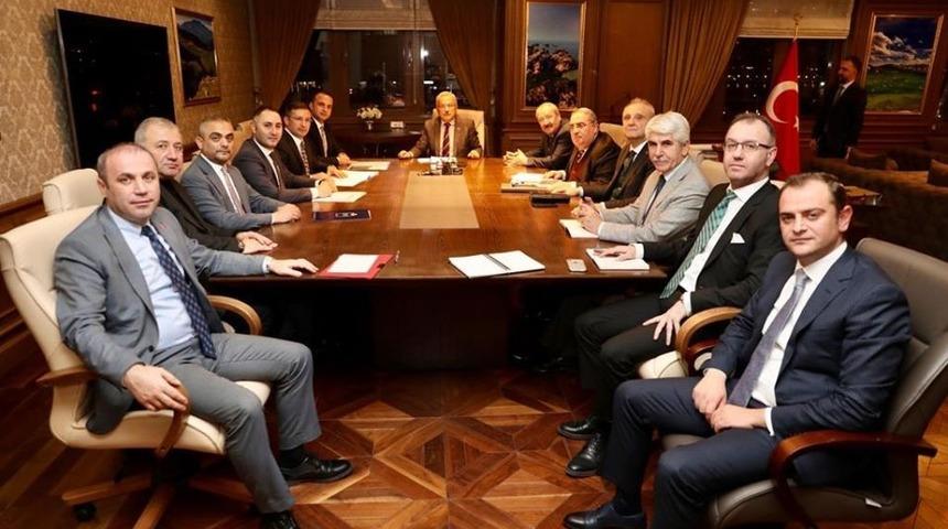 Fatsa ile ilgili &ouml;nemli projeler istişare edildi