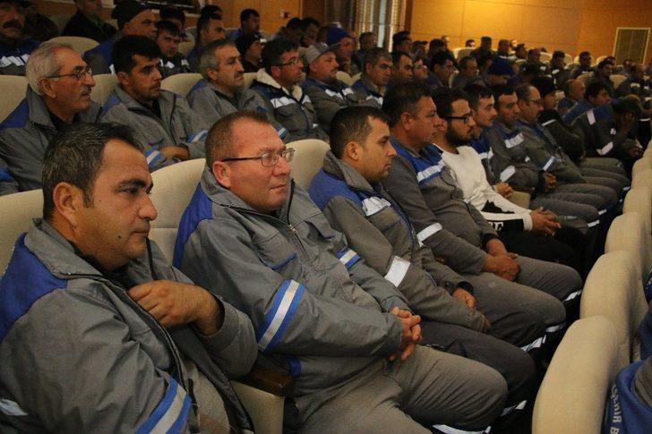 Vektörel mücadele ekibine iş sağlığı eğitimi G1