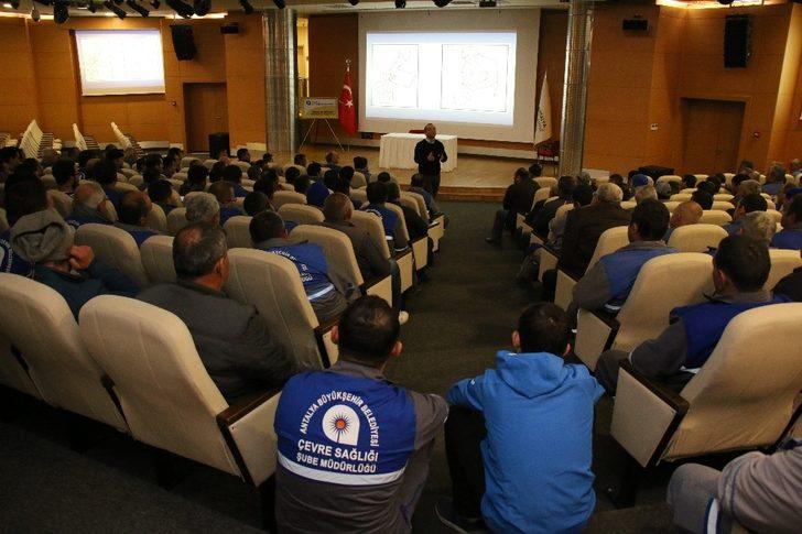 Vektörel mücadele ekibine iş sağlığı eğitimi G3