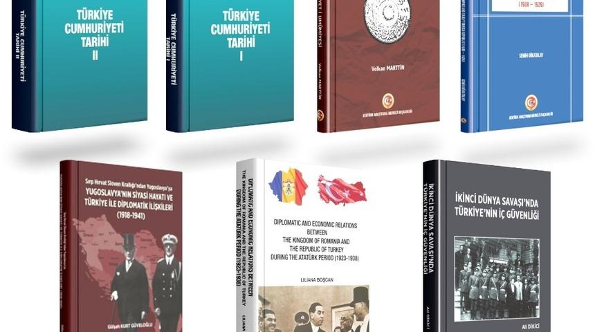 Atatürk Araştırma Merkezi Başkanlığından 7 eser daha