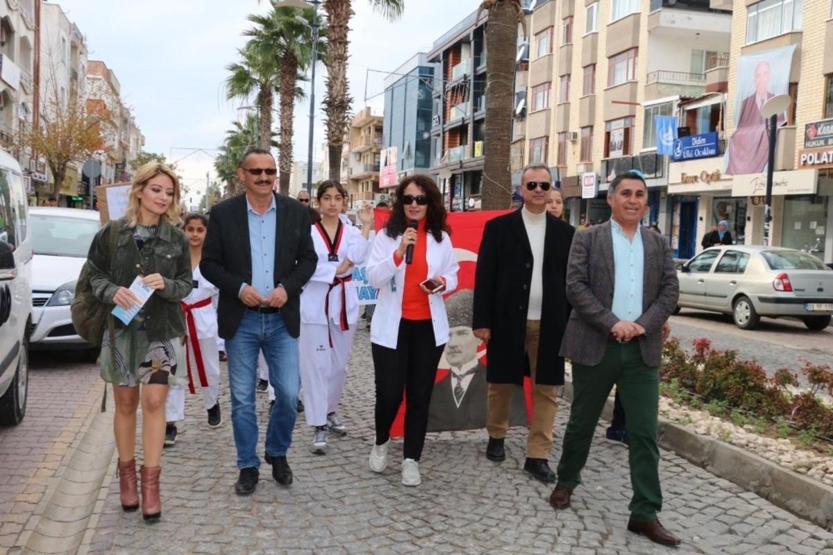 Didim&rsquo;de &rsquo;Sağlıklı Yaşam, Engelsiz Hayat&rsquo; ey&uuml;r&uuml;y&uuml;ş&uuml; d&uuml;zenlendi