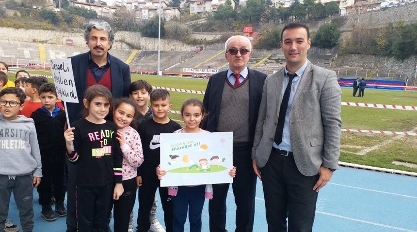 Fener İlkokulu&rsquo;ndan "Sağlık İ&ccedil;in Y&uuml;r&uuml;yorum" etkinliği