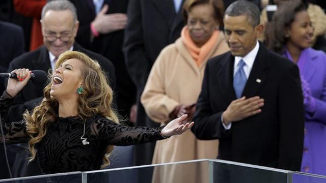 Beyonce 'ulusal marş' bilmiyor mu?
