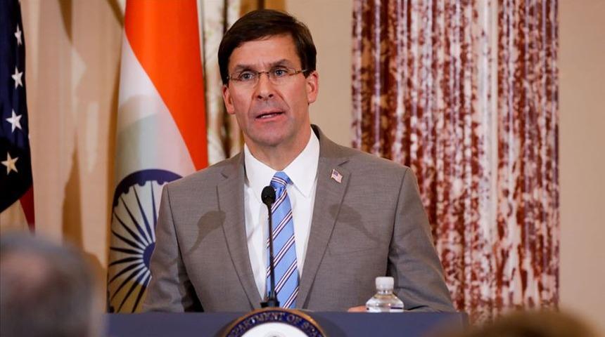 ABD Savunma Bakanı Esper'den dikkat çeken Türkiye açıklaması