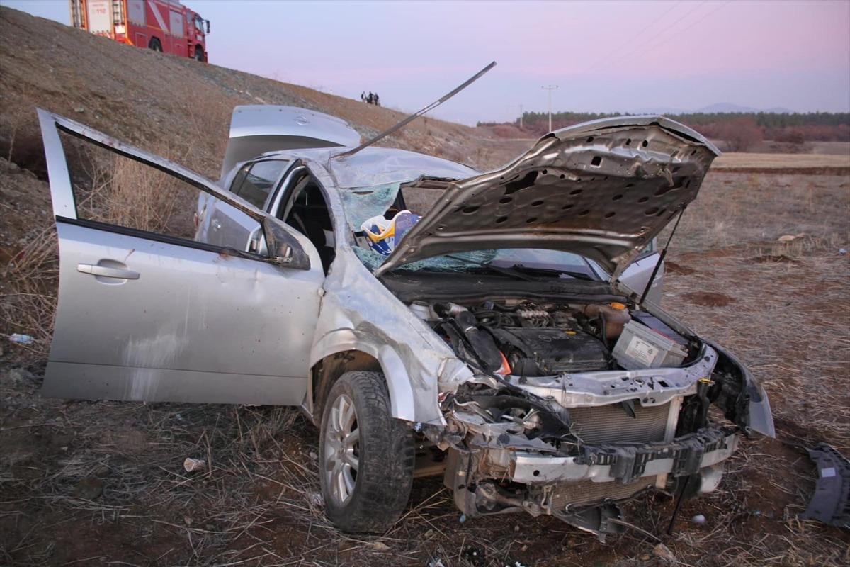 Kahramanmaraş'ta trafik kazası: 1 &ouml;l&uuml;, 4 yaralı