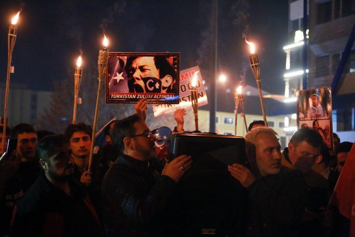 Samsun'da Doğu Türkistan için "Sessiz Çığlık" eylemi G5