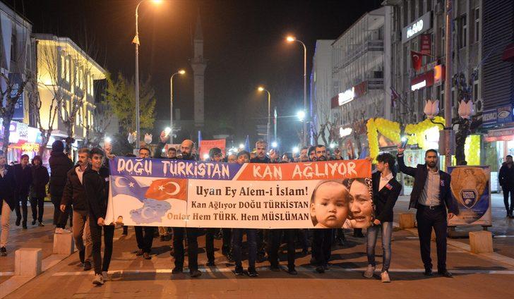 Çin'in Doğu Türkistan politikaları protesto edildi G3