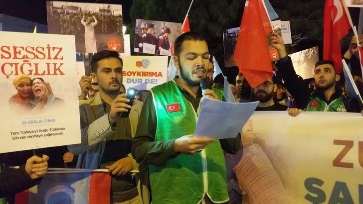 Tekirdağ’da Çin’in Doğu Türkistan’da insan hakları ihlallerine karşı yürüyüş düzenlendi G2