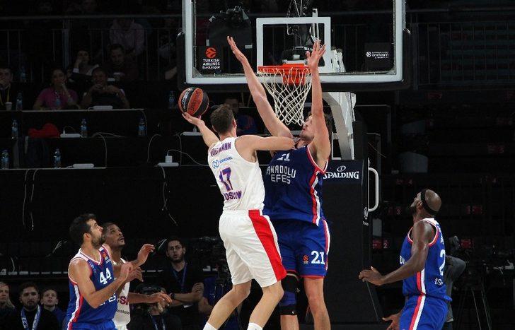 ÖZET |Anadolu Efes 80-81 CSKA maç sonucu G3