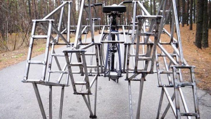 Yürüyen bisiklet yaptılar! G1