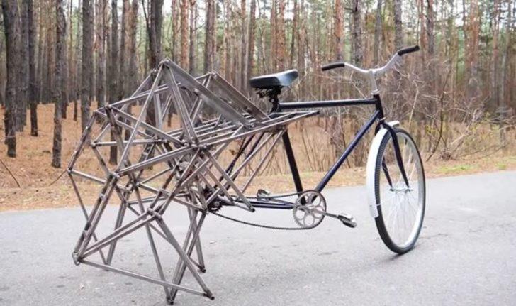 Yürüyen bisiklet yaptılar! G2