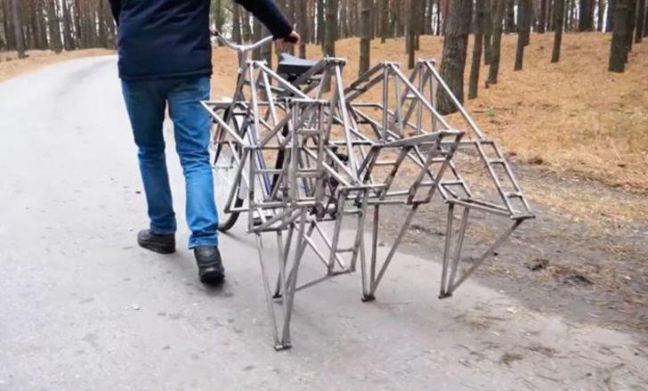 Yürüyen bisiklet yaptılar! G4