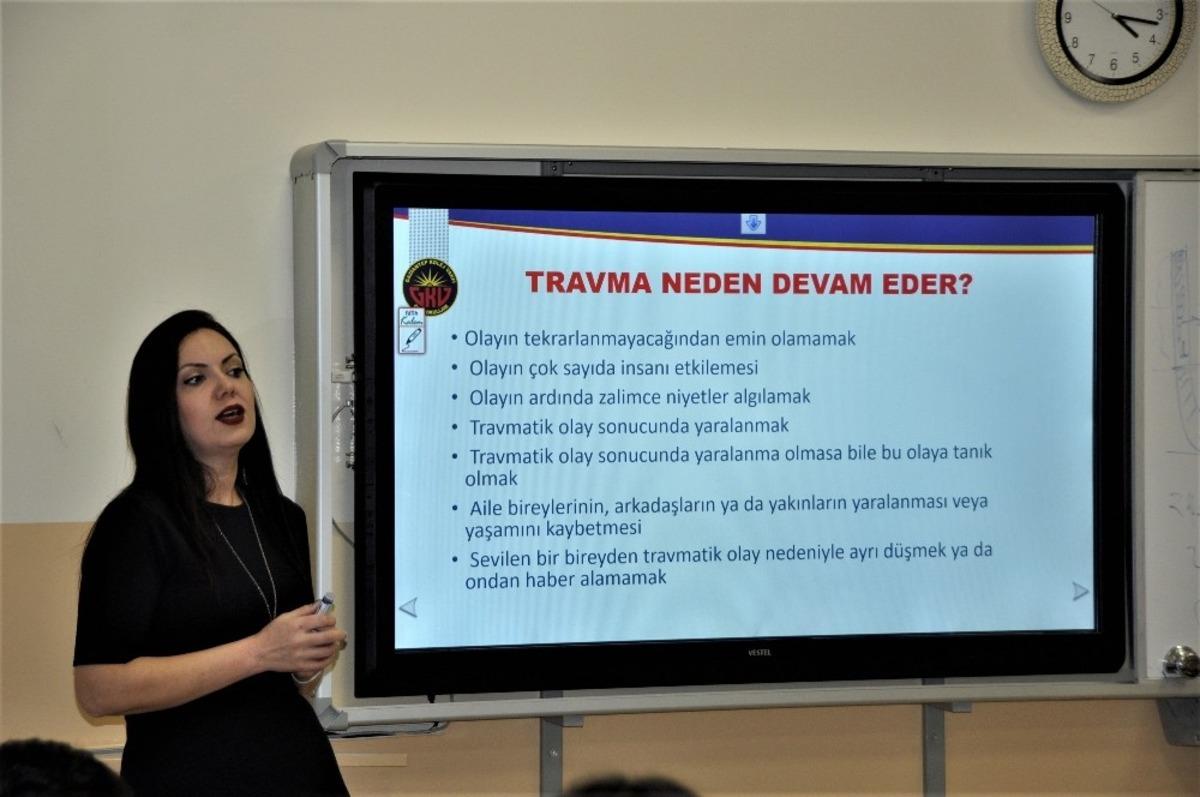 GKV&rsquo;de travma ge&ccedil;irmiş &ccedil;ocuklarla iletişim semineri