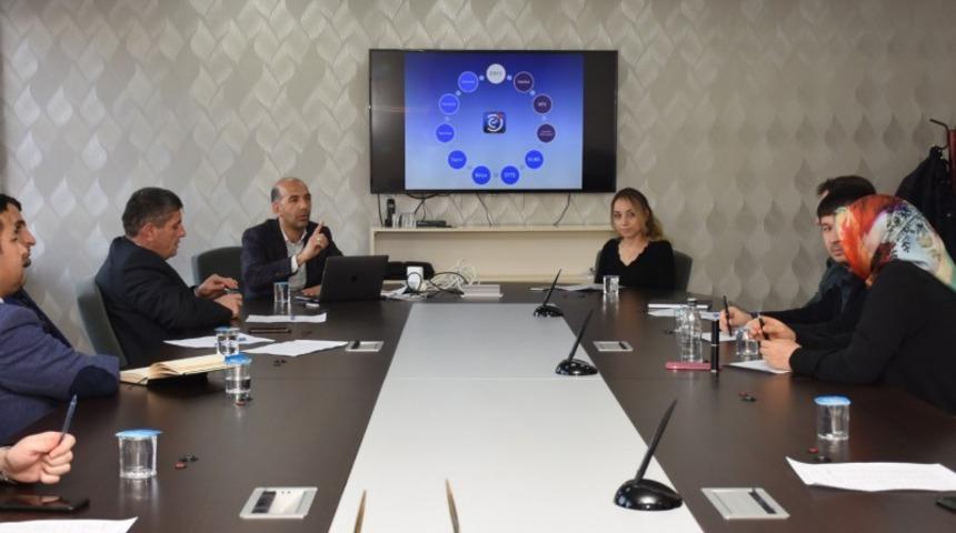 E-Belediye toplantısı yapıldı