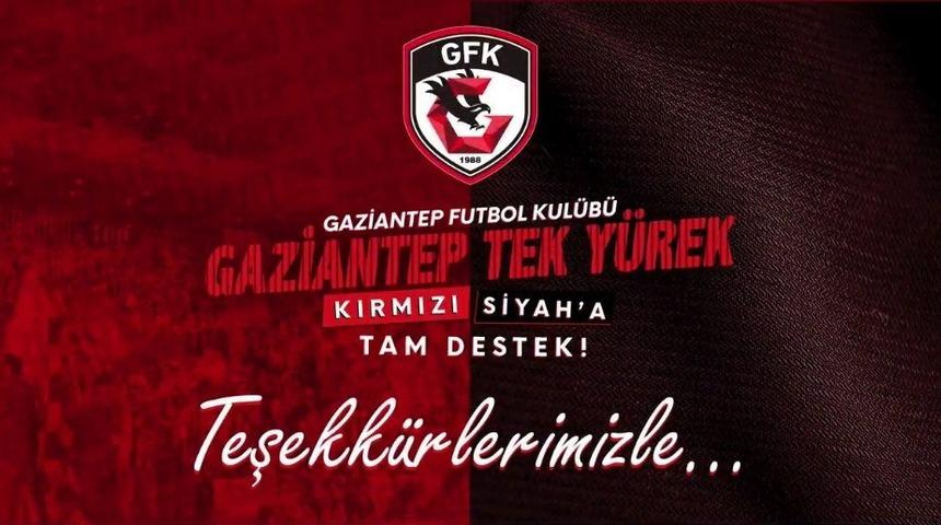 Gaziantep FK’ya destek gecesinde 240 bine yakın forma satıldı