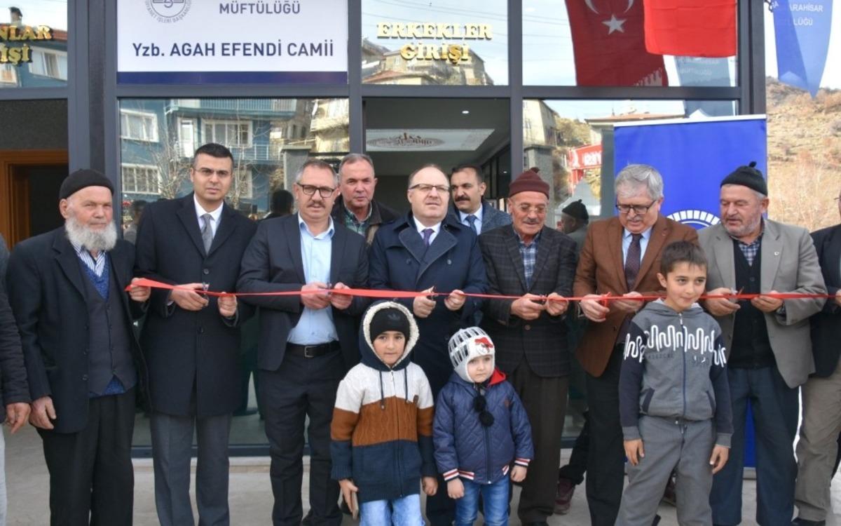 Y&uuml;zbaşı Ag&acirc;h Efendi Camii hizmete a&ccedil;ıldı