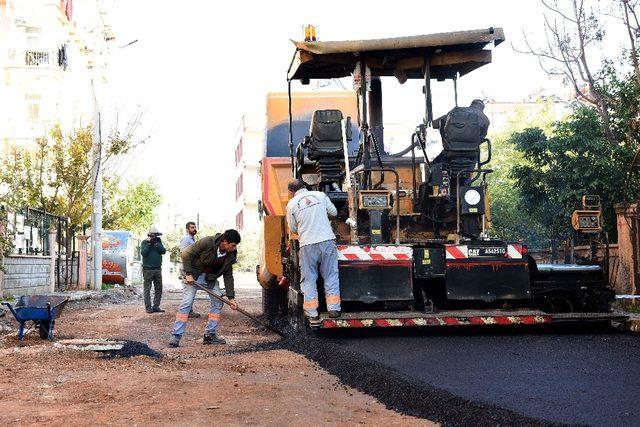 Muratpaşa Mahallesi’nde asfalt çalışmaları sürüyor