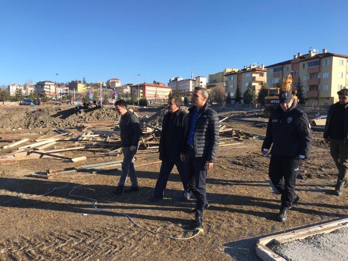 Emet İl&ccedil;e Emniyet M&uuml;d&uuml;rl&uuml;ğ&uuml; binasının yapımı başladı