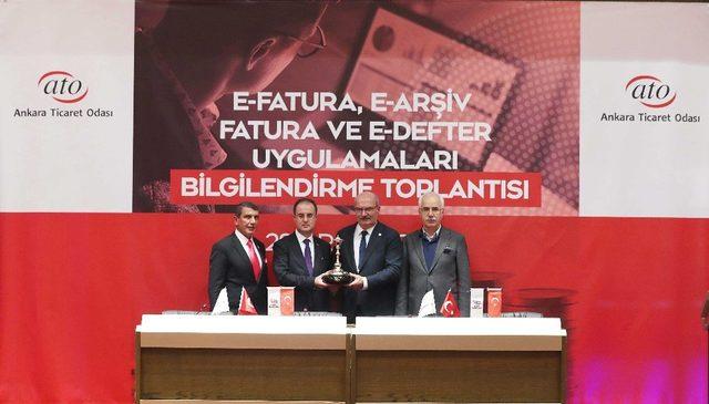 ATO Başkanı Baran: “Vergide dijitalleşme iş dünyasına büyük fayda sağlayacak”