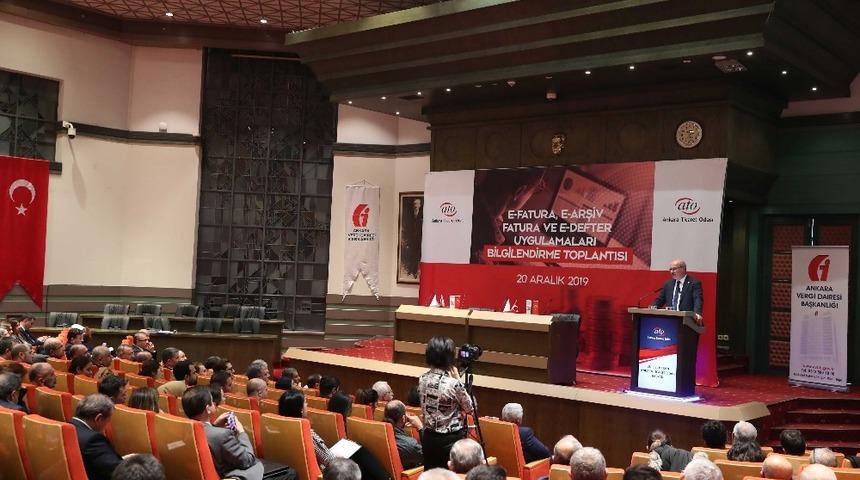 ATO Başkanı Baran: “Vergide dijitalleşme iş dünyasına büyük fayda sağlayacak”