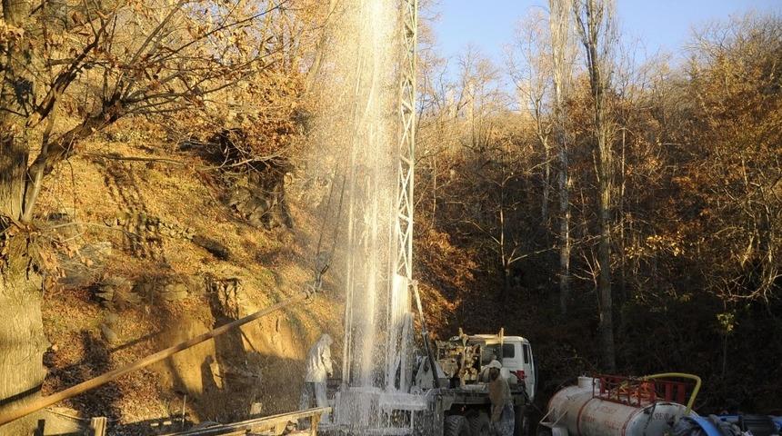 Nazilli Karahallı&rsquo;da su sevinci yaşanıyor