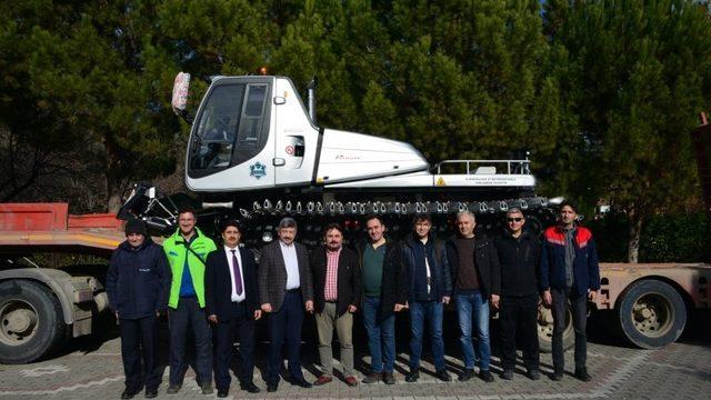 Murat Dağı Termal Kayak Merkezi’ne yatırımlar devam ediyor