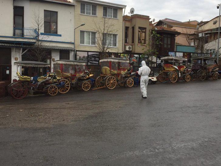 Büyükada’da ‘Fayton Bekleme Meydanı’ temizleniyor G4