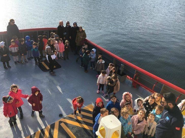 Minikler balık çeşitlerini balıkçılardan öğrendi G2