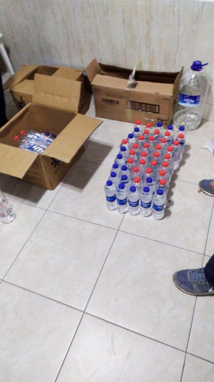 Köyceğiz’de yeni yıl öncesi 70 bin TL değerinde sahte alkol ele geçirildi G2