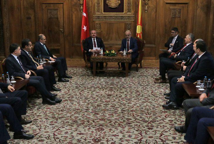 TBMM Başkanı Şentop, Kuzey Makedonya Meclis Başkanı Caferi ile görüştü G4