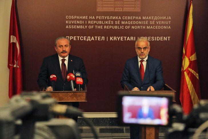 TBMM Başkanı Şentop, Kuzey Makedonya Meclis Başkanı Caferi ile görüştü G5