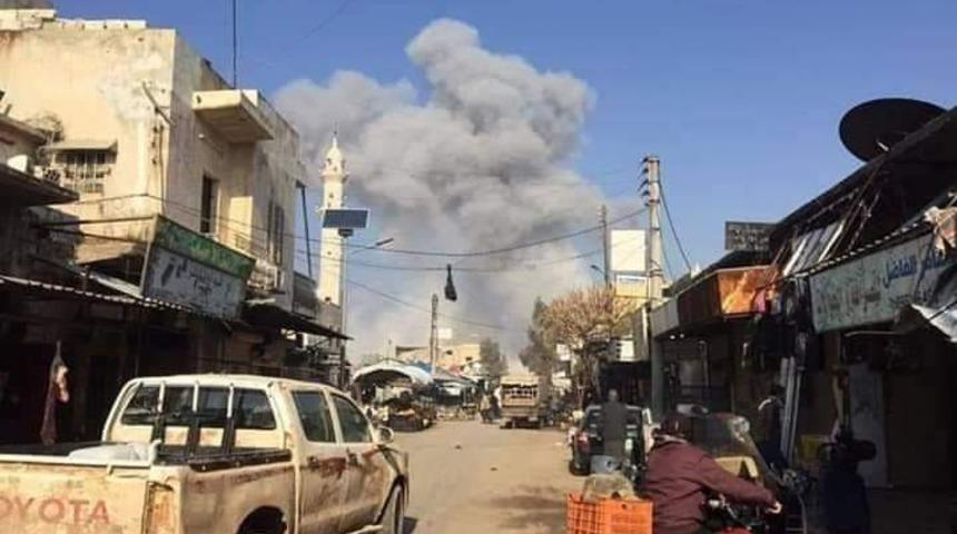 Rejim uçakları Serakib'i vurdu: Çok sayıda ölü ve yaralı