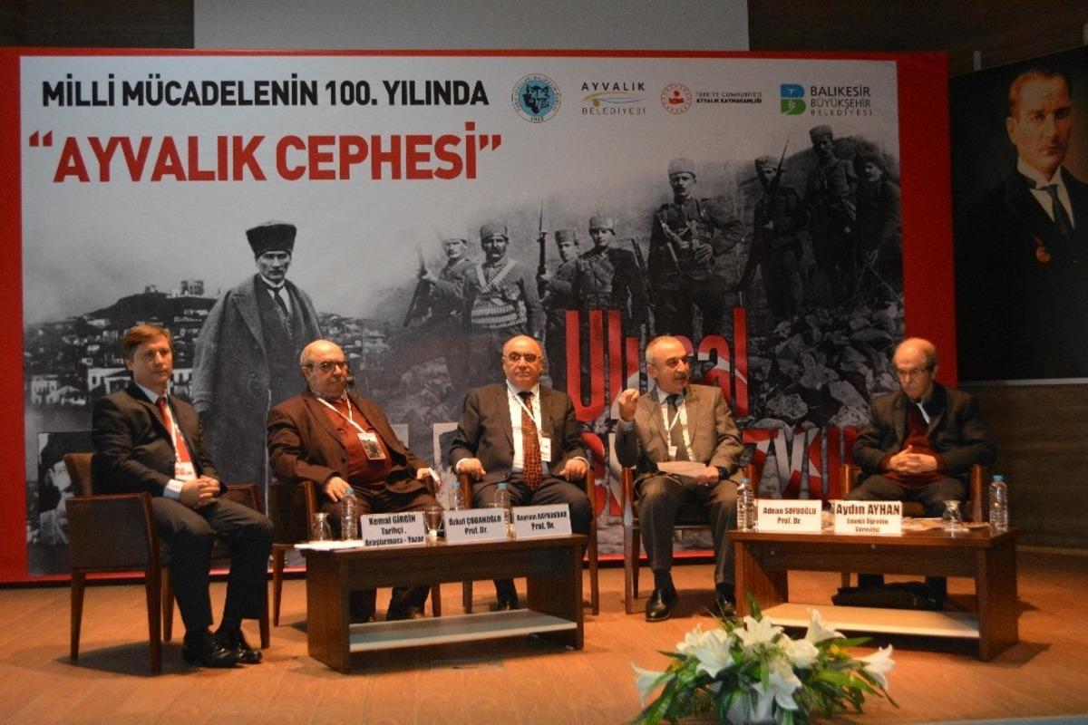 Ayvalık&rsquo;ta, &ldquo;Milli M&uuml;cadelenin 100. Yılında Ayvalık Cephesi Ulusal Sempozyumu&rdquo;