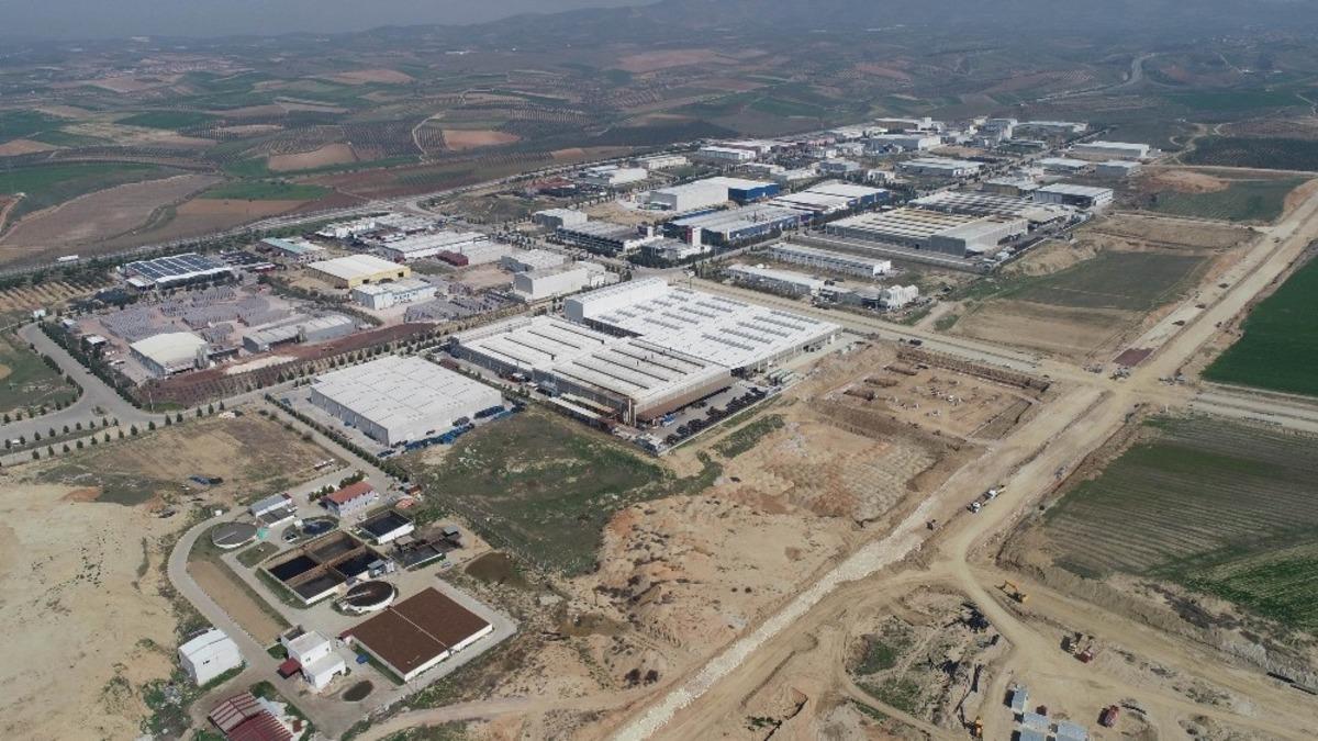 Salihli OSB&rsquo;de doğalgaz &ccedil;alışmaları başladı