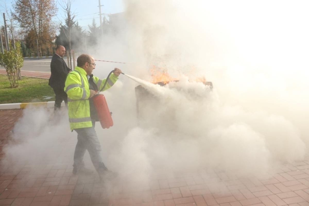Ulaşımpark&rsquo;tan ger&ccedil;eği aratmayan tatbikat
