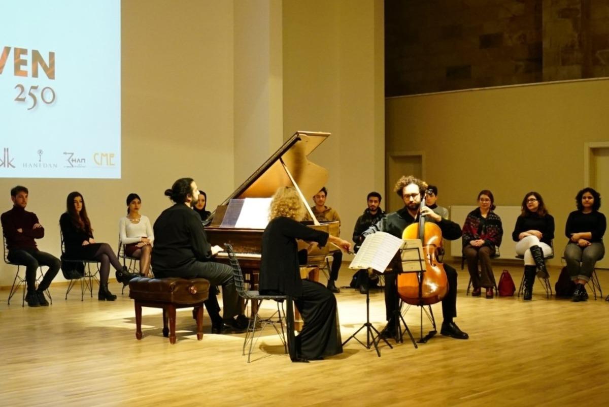 Kapadokya &Uuml;niversitesinde Beethoven r&uuml;zgarı esti