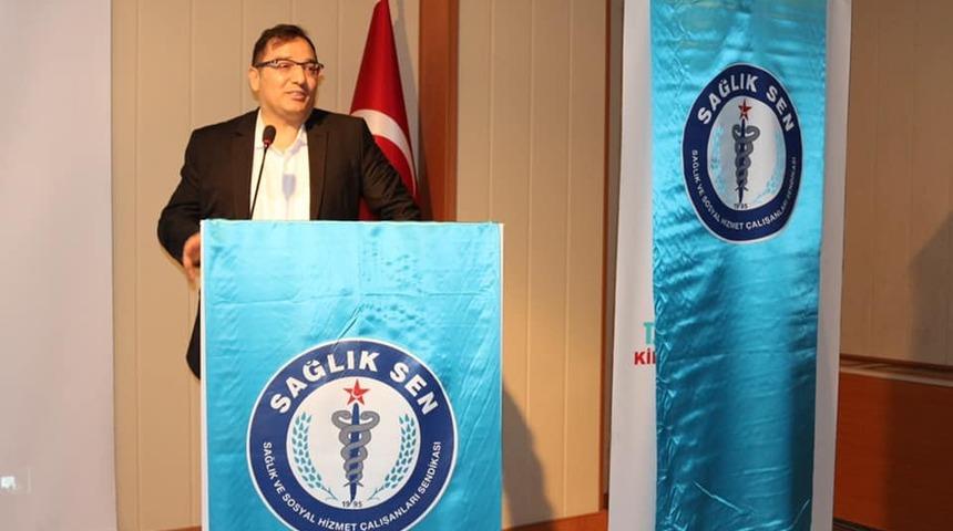 Sağlık Sen&rsquo;de H&uuml;seyin &Ouml;zcan g&uuml;ven tazeledi