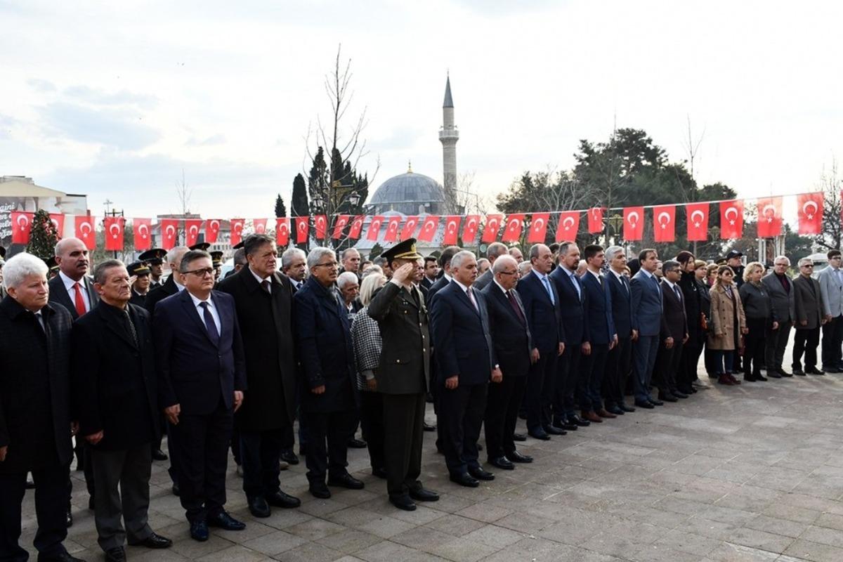 Vatan şairi Namık Kemal anıldı