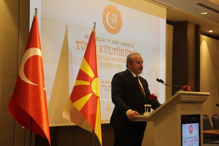 TBMM Başkanı Şentop, Kuzey Makedonya'da "Türk kültürü" sempozyumunda konuştu: G5