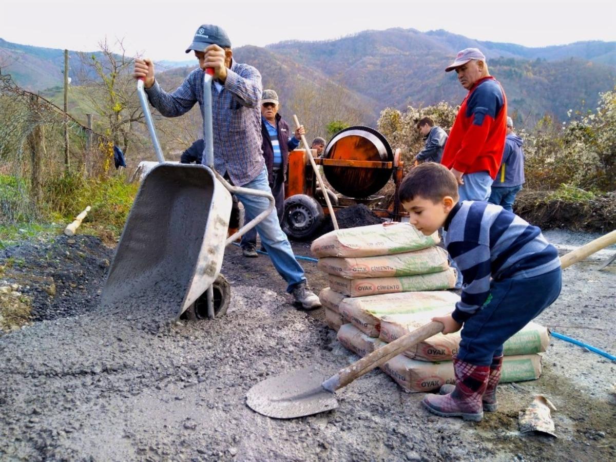 Hasbeyler K&ouml;y&uuml;&rsquo;nde devlet millet iş birliğinin en g&uuml;zel &ouml;rneği sergileniyor