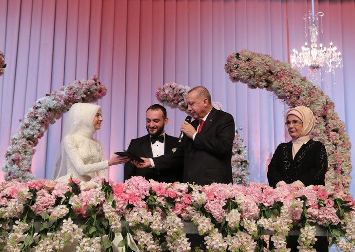 Cumhurbaşkanı Erdoğan bakanın oğlunun nikah şahidi oldu G2