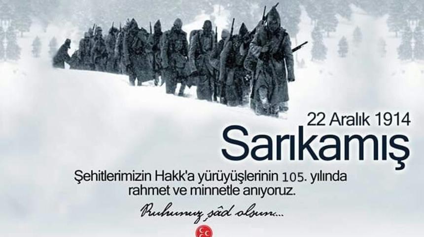 Aydın MHP, Sarıkamış şehitlerini unutmadı