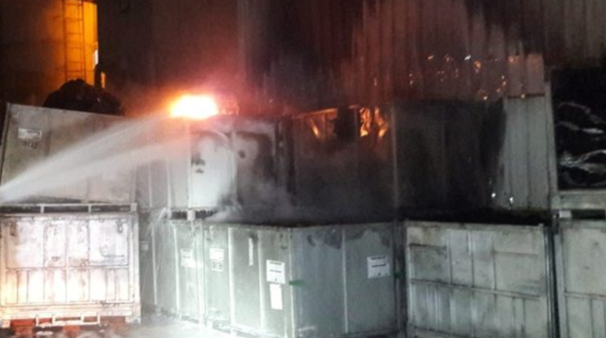 İstanbul'da korkutan yangın! 