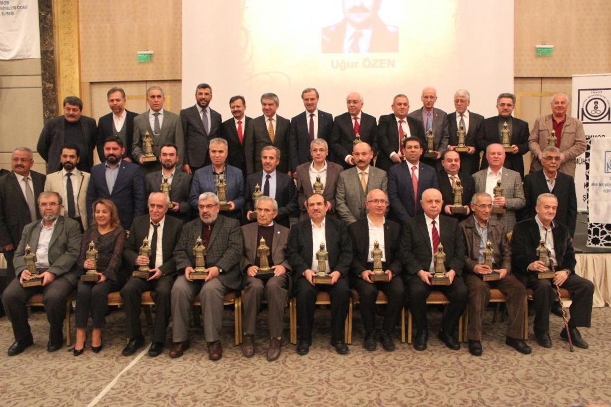 MMO Konya Şubesinden &uuml;yelerine plaket