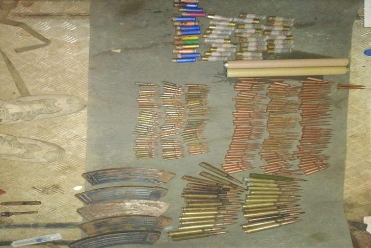 'Pençe' harekatında ele geçirilen silah ve mühimmat imha edildi G4