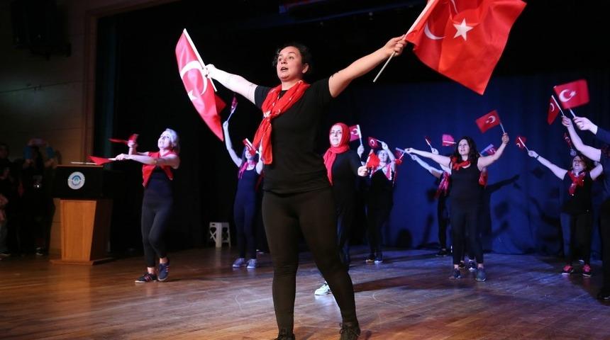 Spor ve dans merkezlerinden yıl sonu g&ouml;sterisi