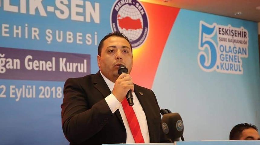 Sağlık Sen Eskişehir Şube Başkanı K&ouml;ksal&rsquo;ın &rsquo;22 Aralık Paramedikler G&uuml;n&uuml;&rsquo; kutlama mesajı