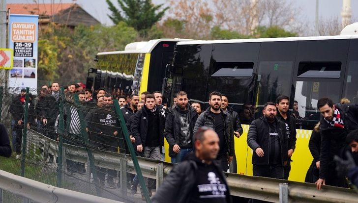 Beşiktaş taraftarları stada geldi G3
