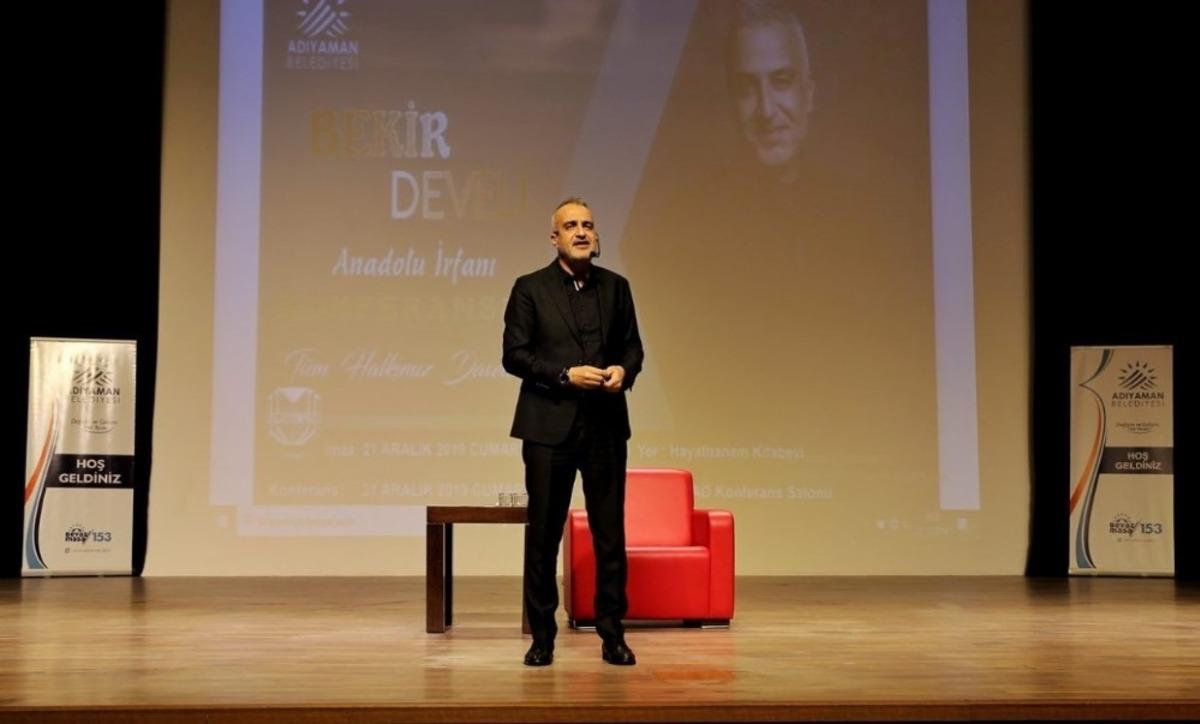 Bekedir Develi, Adıyamanlılarla buluştu